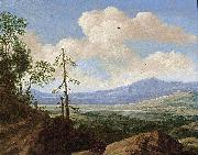 Pieter de Molijn Panoramic Hilly Landscape painting